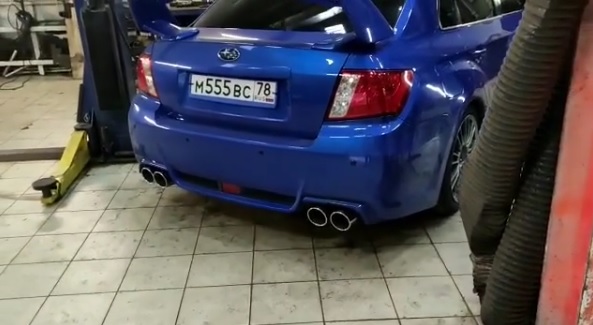 Звук Subaru Impreza